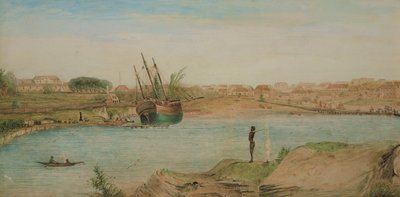 Sydney Cove, tête de la crique, 1808 - John William Lewin