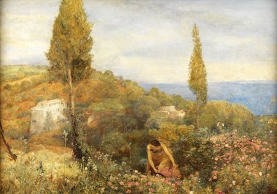 Roses, asphodèles et cyprès - Algérie - John William North