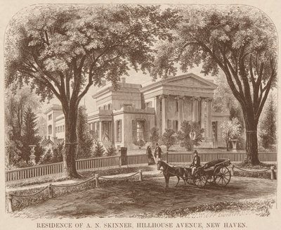 Résidence de A.N. Skinner, Hillhouse Avenue, New Haven - John William Orr