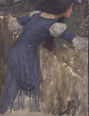 Étude pour le cueilleur de fleurs - John William Waterhouse