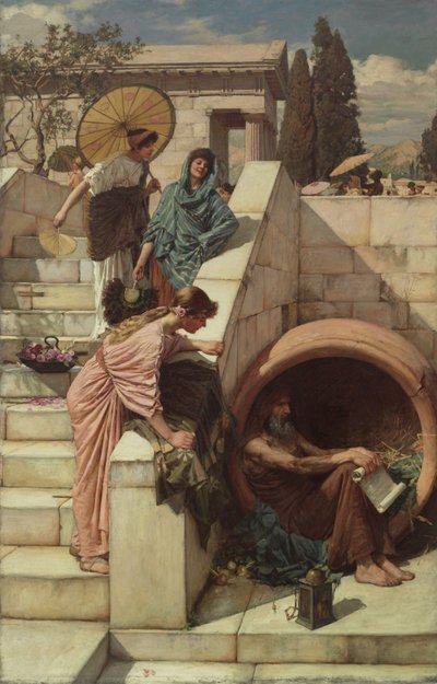 Diogène - John William Waterhouse