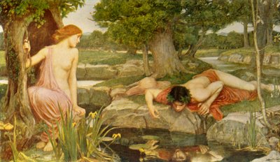 Écho et Narcisse, 1903, c1915 - John William Waterhouse