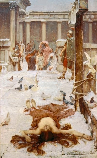 Sainte Eulalie - John William Waterhouse
