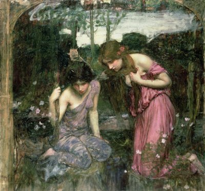 Étude pour "Les Nymphes trouvant la tête d