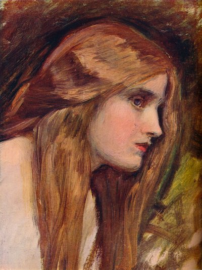 Étude pour Phyllis et Demophoon - John William Waterhouse