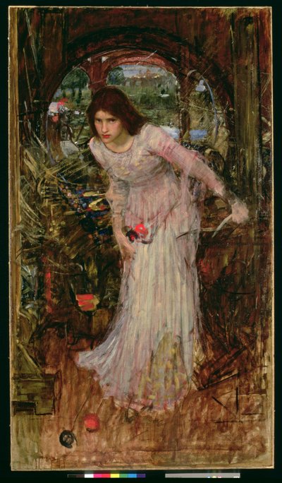 La Dame de Shalott, c.1894 - John William Waterhouse