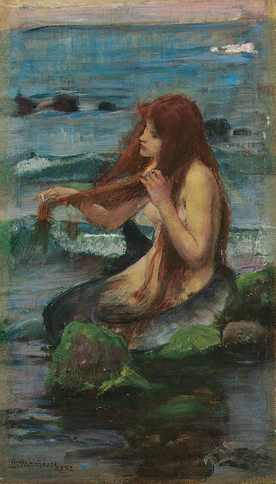 La sirène, 1892 - John William Waterhouse