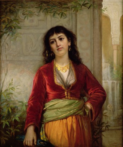 Le Compagnon Indésirable (Scène de rue au Caire), vers 1872-73 - John William Waterhouse