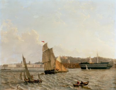 Vue sur la Tamise vers Greenwich avec l
