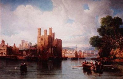 Château de Caernarvon - John Wilson Carmichael