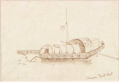 Bateau canard chinois - John Wilson Carmichael