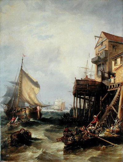 La Douane - John Wilson Carmichael