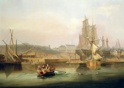 Le chantier naval à Hessle Cliff - John Wilson Carmichael