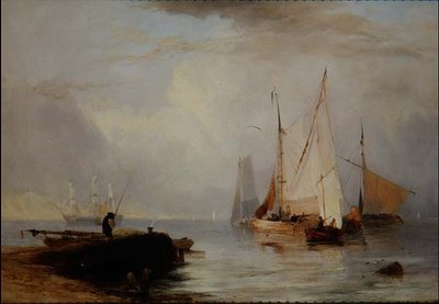 Scène de pêche dans le nord de l