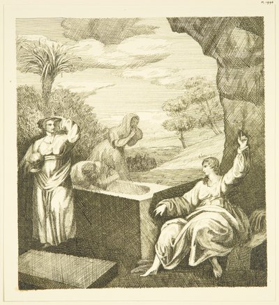 Retable de Hogarth - Ange au tombeau - John Withers