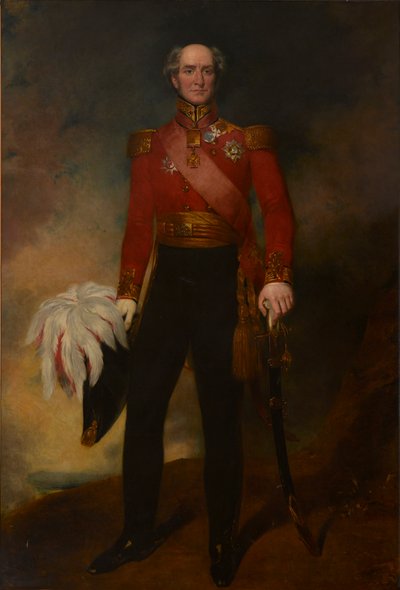 Portrait du lieutenant-général Sir Edward Barnes (1776-1838) - John Wood