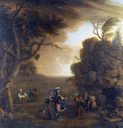 Macbeth et Banquo rencontrent les trois sorcières - John Wootton