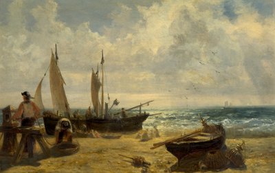 Scène côtière - John Wright Oakes