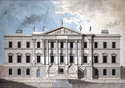 Conception pour un palais néoclassique - John Yenn