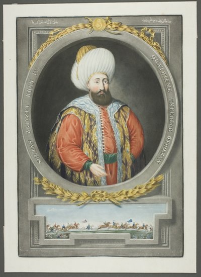 Bajazet Kahn I, des Portraits des Empereurs de Turquie - John Young