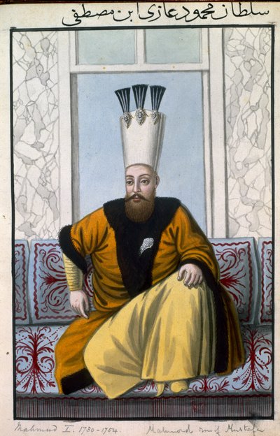 Mahmud I (1696-1754) Sultan 1730-54, de 