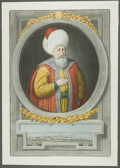 Orkan Kahn, extrait de Portraits des empereurs de Turquie - John Young