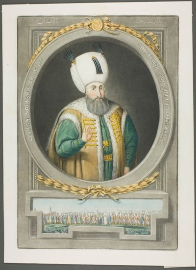 Soliman Kahn I, des Portraits des empereurs de Turquie - John Young