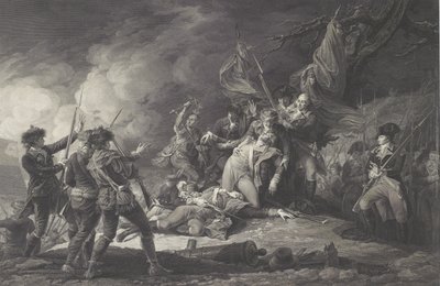 La mort du général Montgomery, lors de l