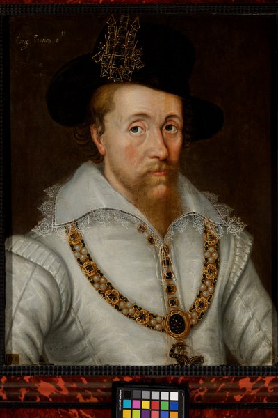 Jacques Ier et VI (1556-1625) - John de the Elder (studio of) Critz