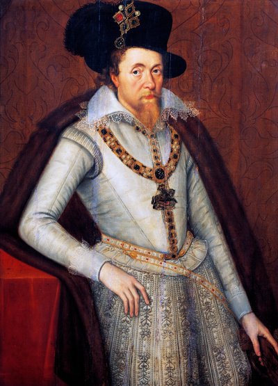 Portrait de James Stuart - John de the Elder Critz