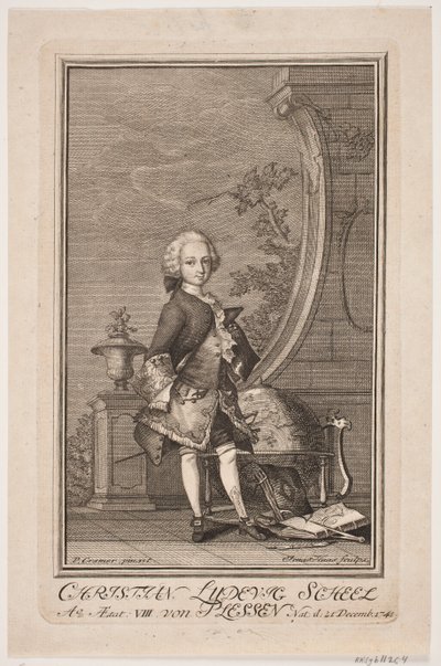 Christian Ludvig Scheel von Plessen - Jonas Haas