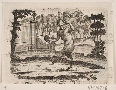 Vignette avec satyre - Jonas Haas