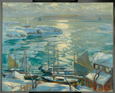 Les vieux navires rentrent à la maison, 1920 - Jonas Lie
