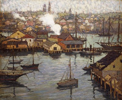 Vue de Banner Hill, East Gloucester - Jonas Lie