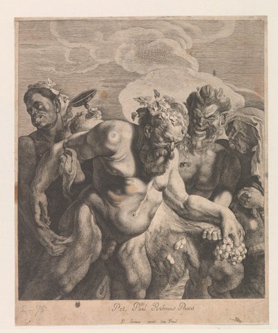 Silenus ivre - Jonas Suyderhoef
