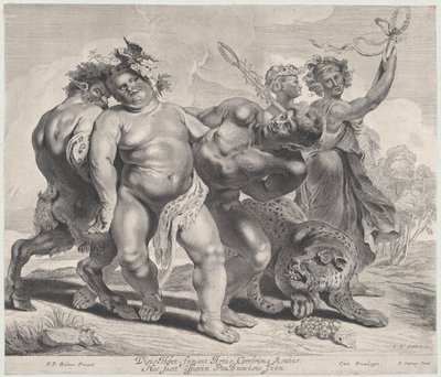 Ivresse de Bacchus, 1630-57 - Jonas Suyderhoef