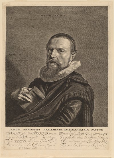 Samuel Ampzing - Jonas Suyderhoff after Frans Hals