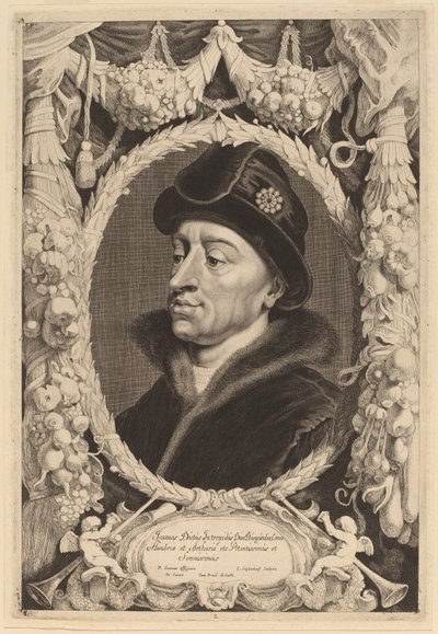 Jean sans Peur, duc de Bourgogne - Jonas Suyderhoff after Pieter Claesz Soutman