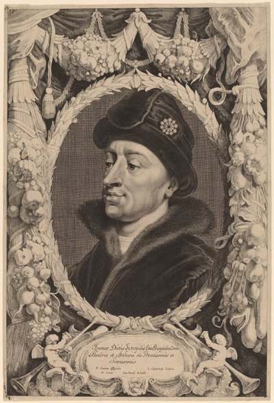Jean sans Peur, Duc de Bourgogne - Jonas Suyderhoff after Pieter Claesz Soutman
