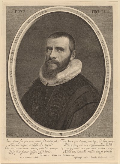 Lodewijk de Dieu - Jonas Suyderhoff after Pieter Dubordieu