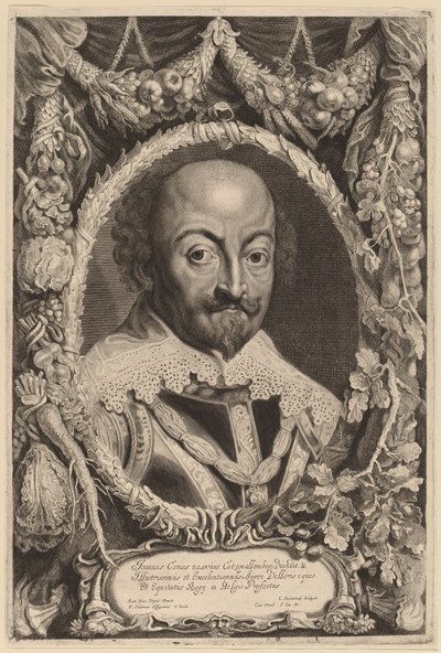 Jean, Comte de Nassau - Jonas Suyderhoff after Sir Anthony van Dyck