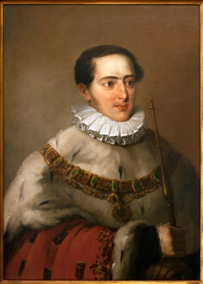 Portrait de Don Miguel I (Michel I de Portugal) - João Baptista Ribeiro