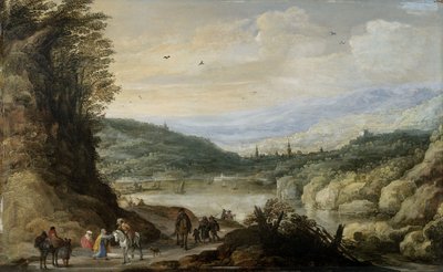Paysage - Joos or Josse de The Younger Momper