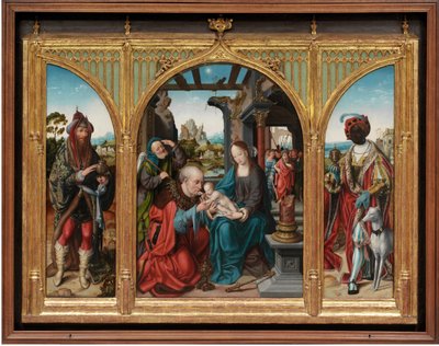 Adoration des Mages, vers 1525 - Joos van Cleve