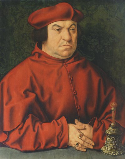 Portrait de Bernardo Clesio - Joos van Cleve