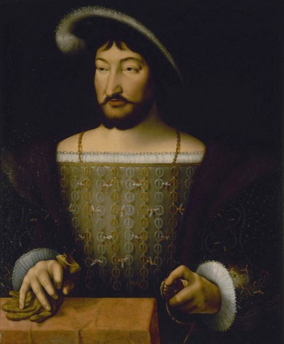 Portrait de François Ier, roi de France, c.1535 - Joos van Cleve