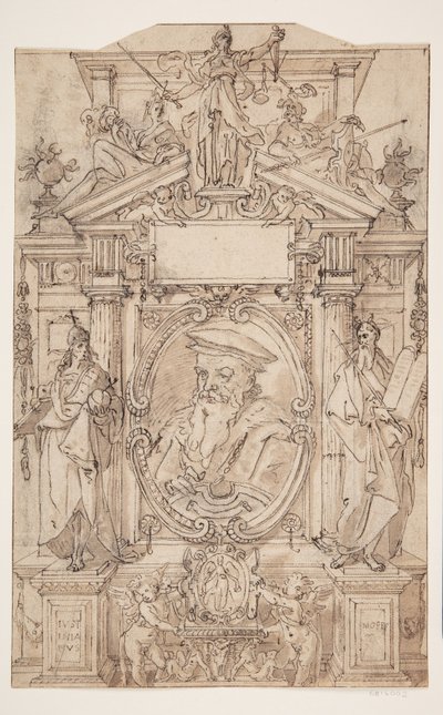 Portrait de Tiberio Deciani - Joos van Winghe