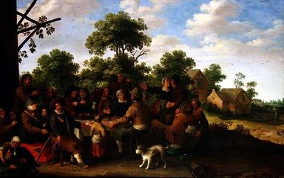 Fête de village - Joost Cornelisz. Droochsloot