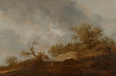 Paysage à la lisière d