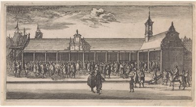 Vue de la Bourse à Rotterdam - Joost van Geel